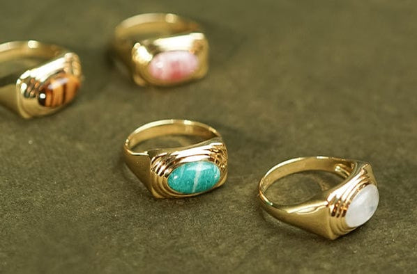 
		  Gemstone Rings