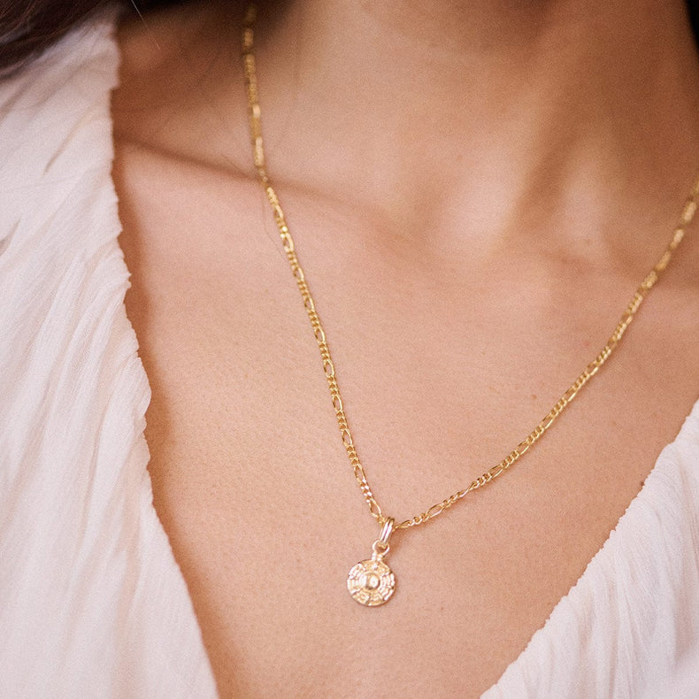 Apollo Pendant Necklace 18ct Gold Plate