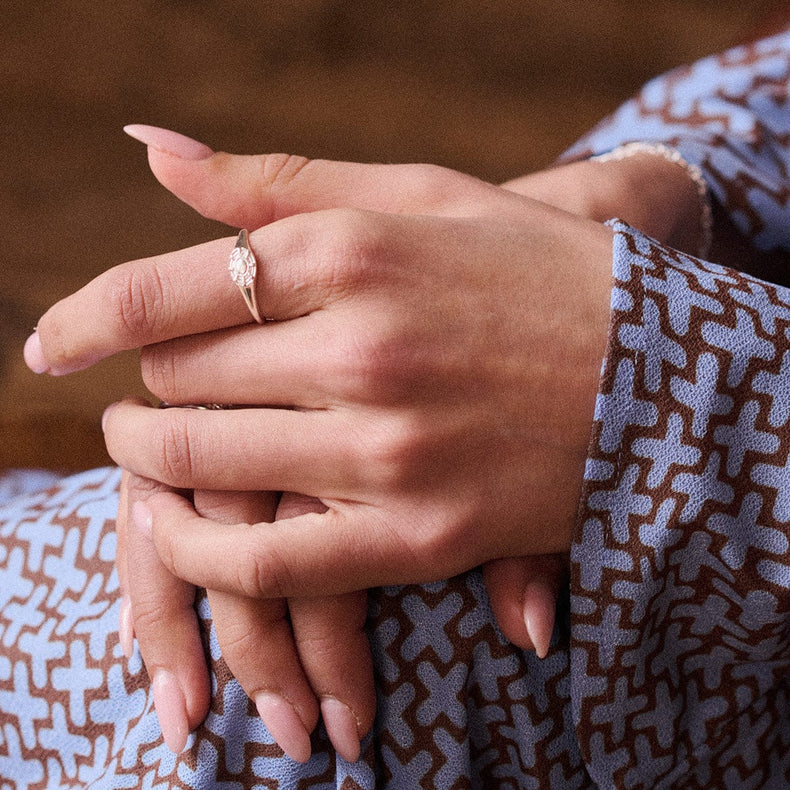 Apollo Signet Ring Sterling Silver