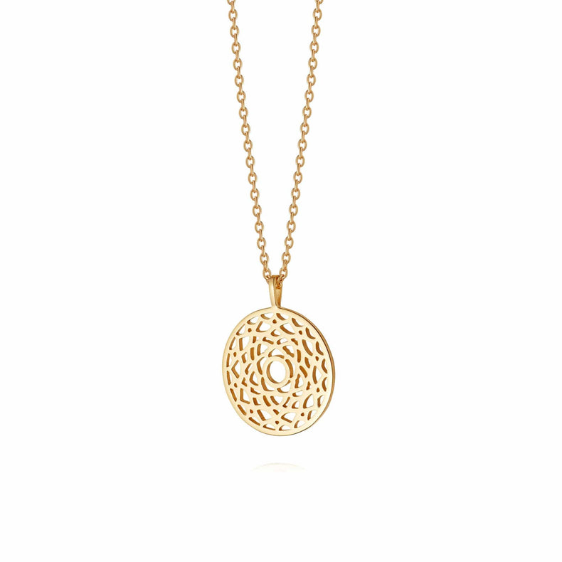 Chakra Necklace 18ct Gold Plate recommended
