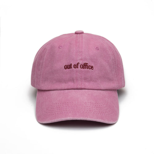 Daisy Pink 'Out Of Office' Cap