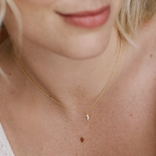 Estée Lalonde Fine Diamond Necklace 14ct Solid Gold