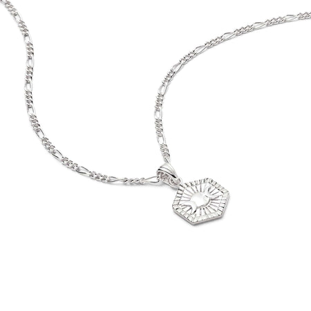 Estée Lalonde Goddess Hexagonal Necklace Sterling Silver recommended