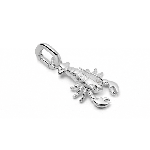 Lobster Charm Sterling Silver