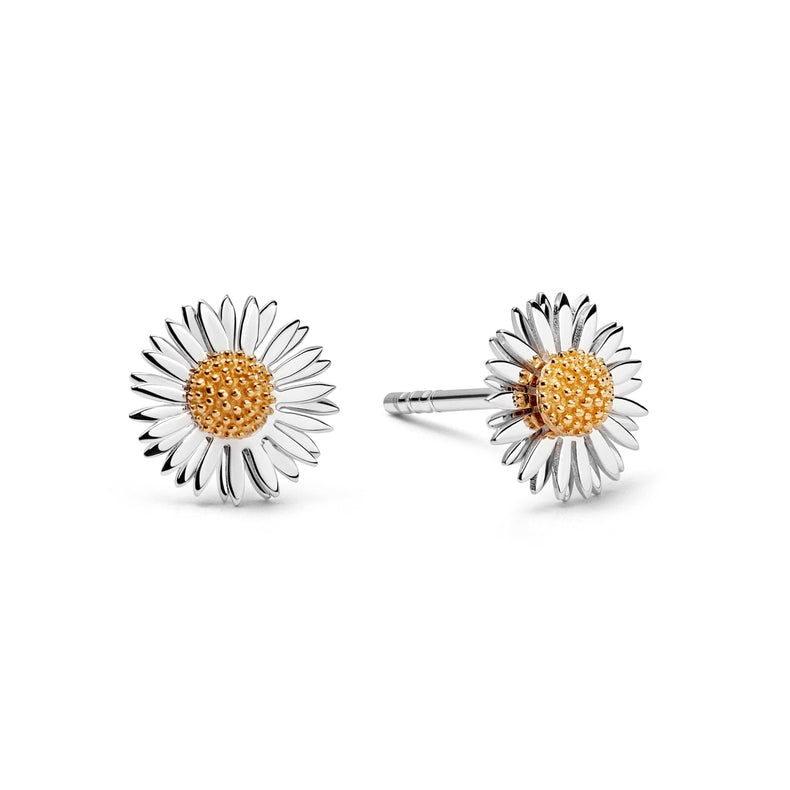 Michaelmas Daisy Stud Earrings Sterling Silver recommended