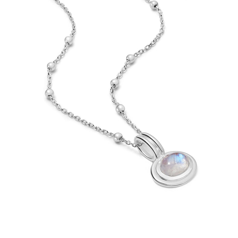 Moonstone Pendant Necklace Sterling Silver recommended