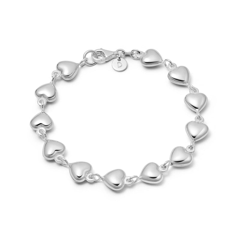 Shrimps Chubby Heart Bracelet Sterling Silver recommended