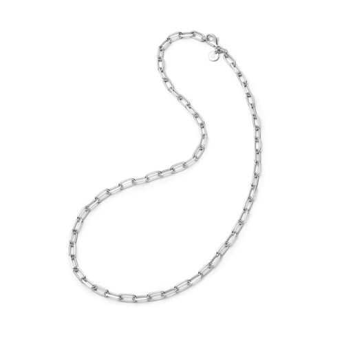 Shrimps Chunky Chain Necklace Sterling Silver