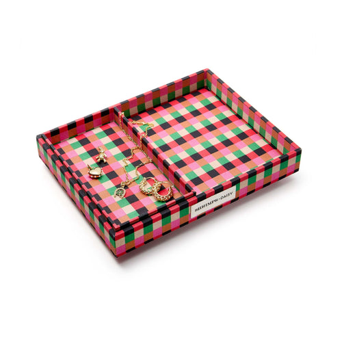 Shrimps Pink Trinket Tray