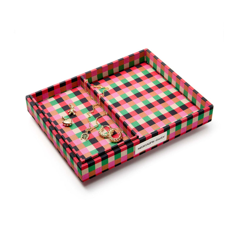 Shrimps Pink Trinket Tray