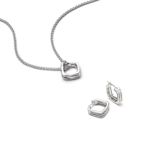Estée Lalonde Sisterhood Layering Set Sterling Silver