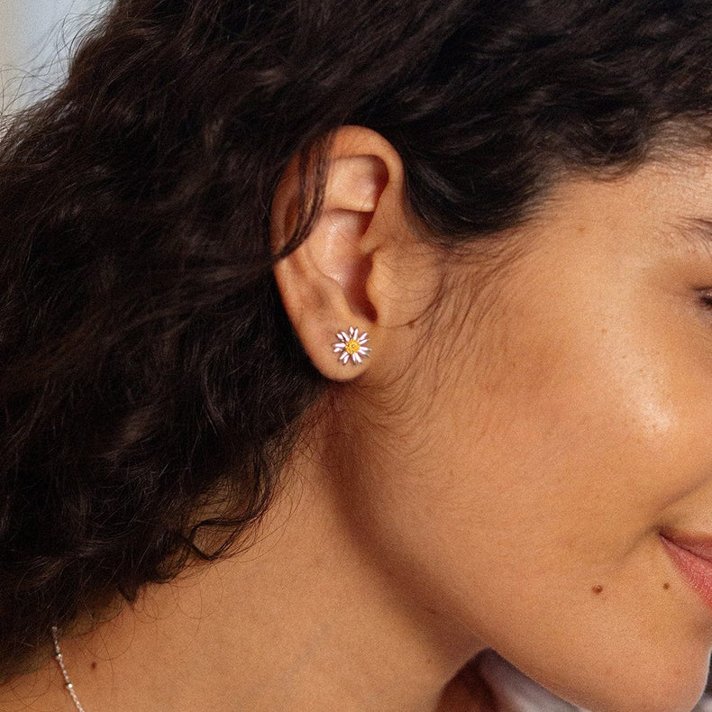 The Original Daisy Layering Set Sterling Silver