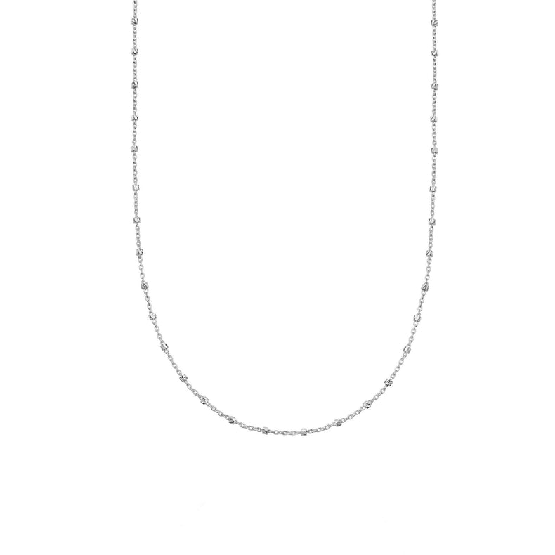 Cosmo Beaded Chain Necklace Sterling Silver recommended