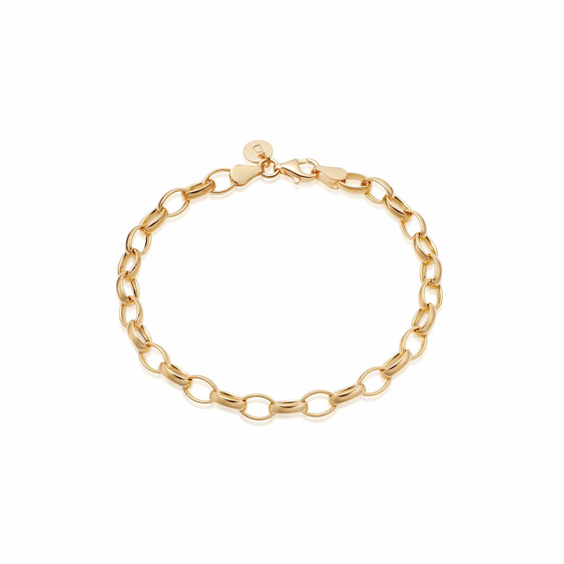 Estée Lalonde Chunky Chain Bracelet 18ct Gold Plate recommended