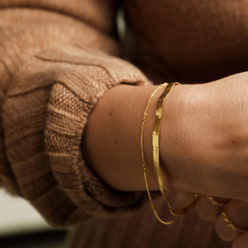 Estée Lalonde Forever Chain Bracelet 18ct Gold Plate