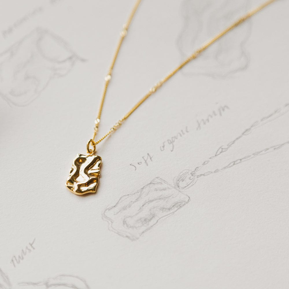 Estée Lalonde Leo Necklace 18ct Gold Plate Daisy London