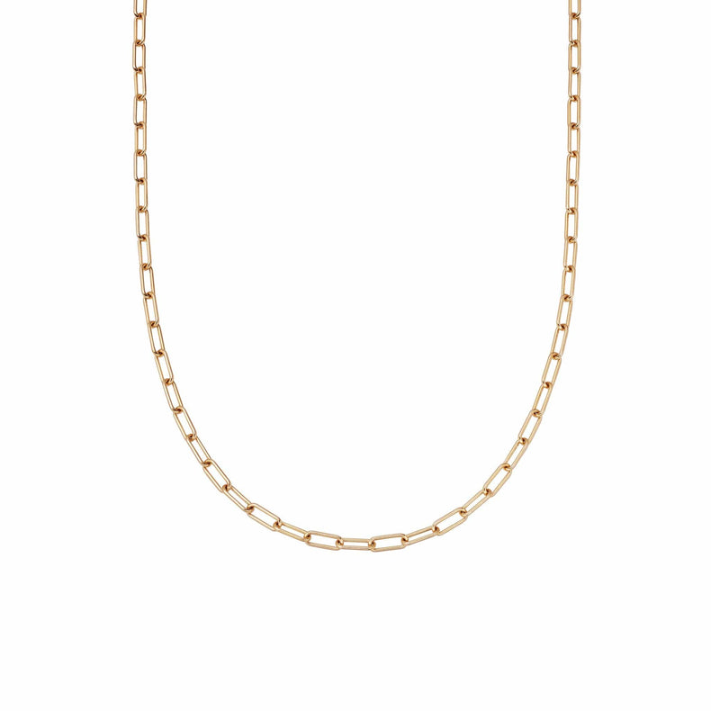 Estée Lalonde Open Box Chain Necklace 18ct Gold Plate recommended