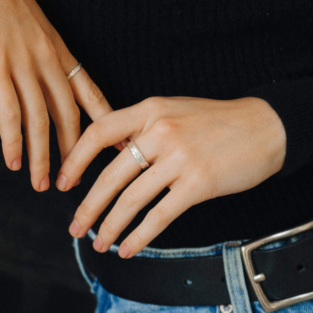 Estée Lalonde Thea Chunky Stacking Ring Sterling Silver recommended