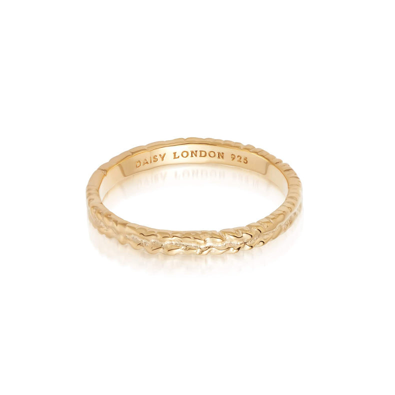 Estée Lalonde Thea Stacking Ring 18ct Gold Plate recommended