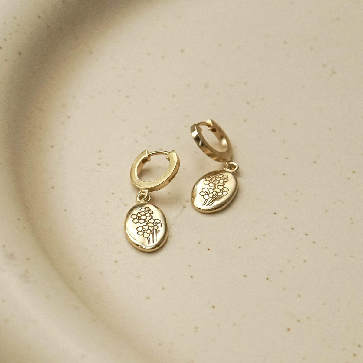 Forget me not drop earrings Clearance