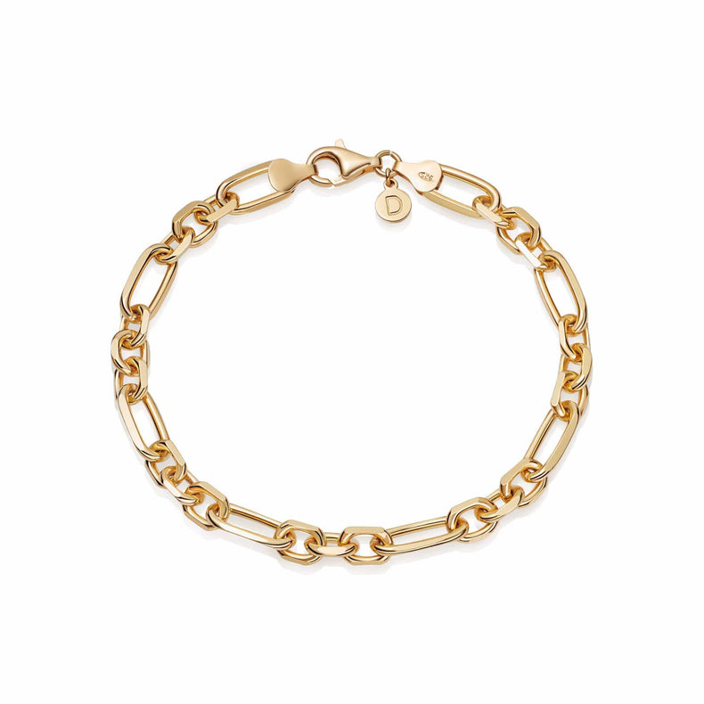 Magnus Chunky Chain Bracelet 18ct Gold Plate
