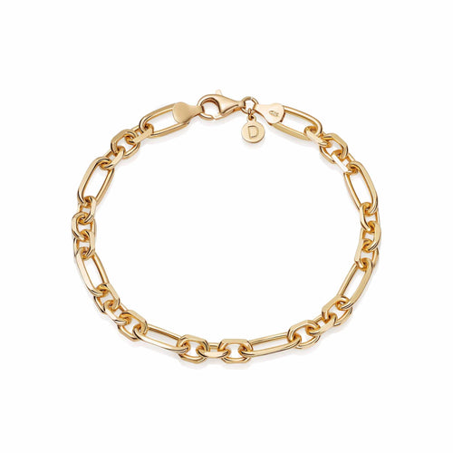 Magnus Chunky Chain Bracelet 18ct Gold Plate