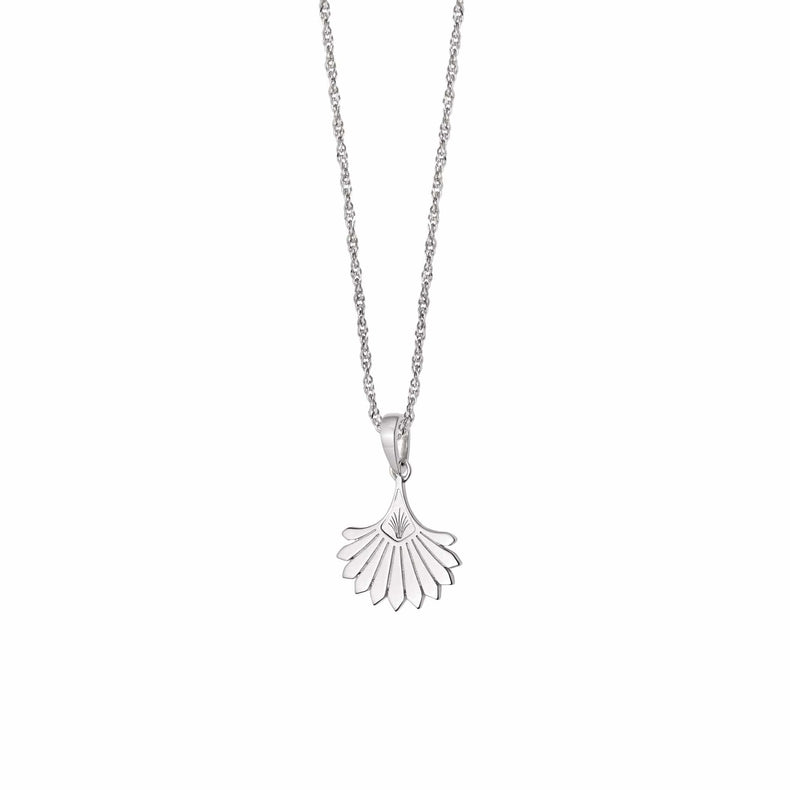 Palm Fan Necklace Sterling Silver recommended