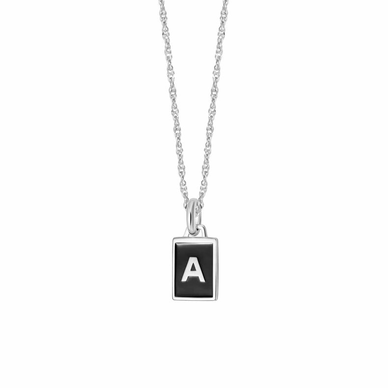 Personalised Initial Necklace Sterling Silver recommended
