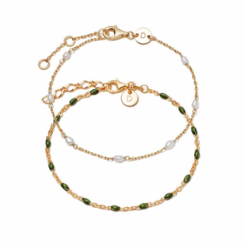 Radiant Treasures Bracelet Stack 18ct Gold Plate