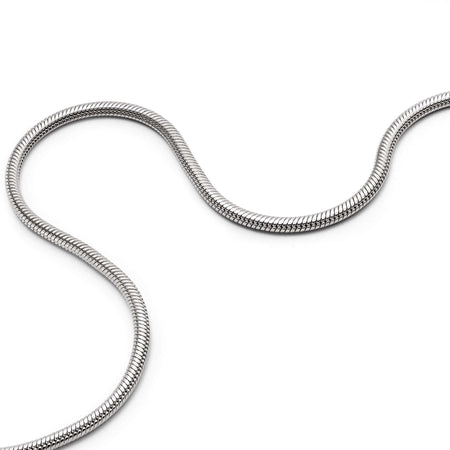 Round Snake Chain Necklace Sterling Silver recommended