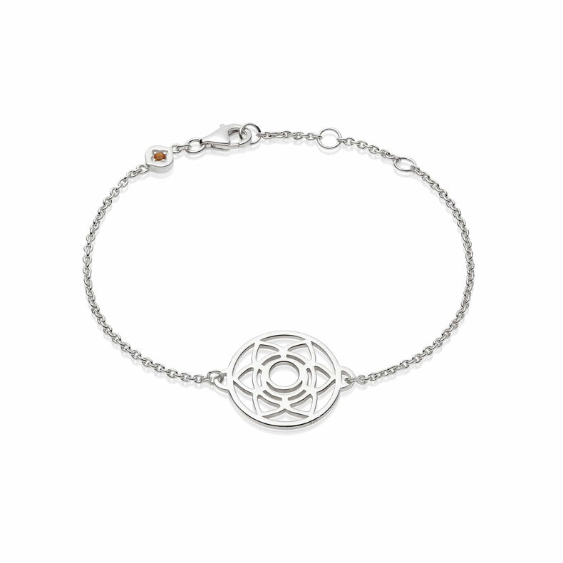 Sacral Chakra Chain Bracelet Sterling Silver recommended