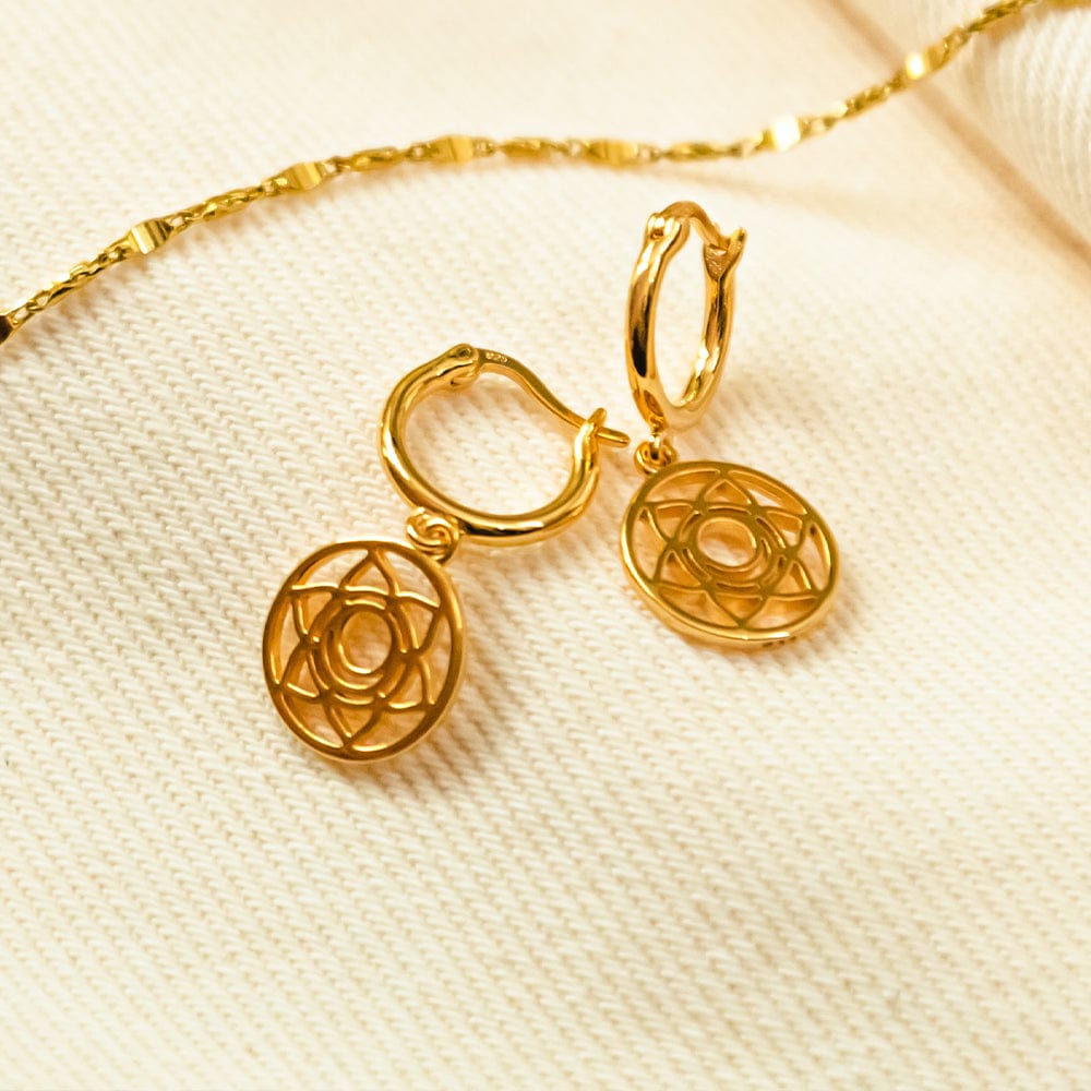 Buy Sacral Chakra Earrings Gold Online Online Daisy London
