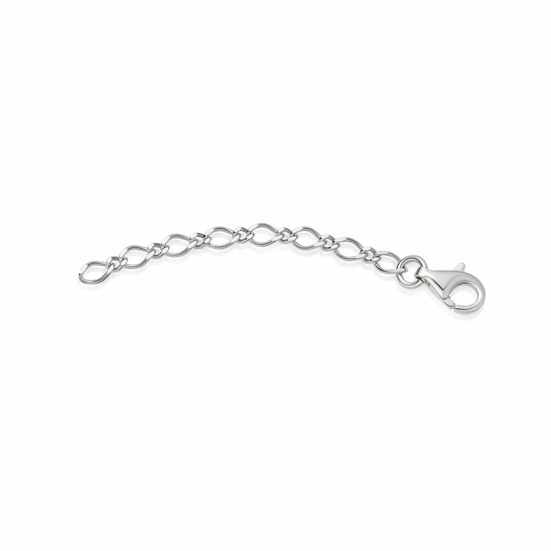 Silver Bracelet And Necklace Extender Chain