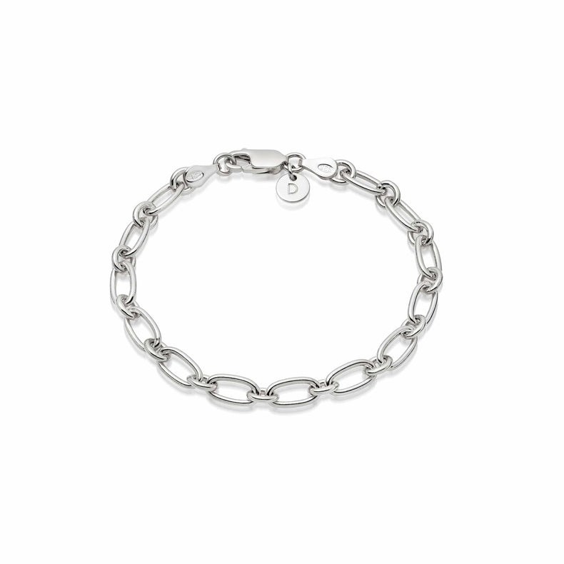 Linked Chain Bracelet Sterling Silver recommended