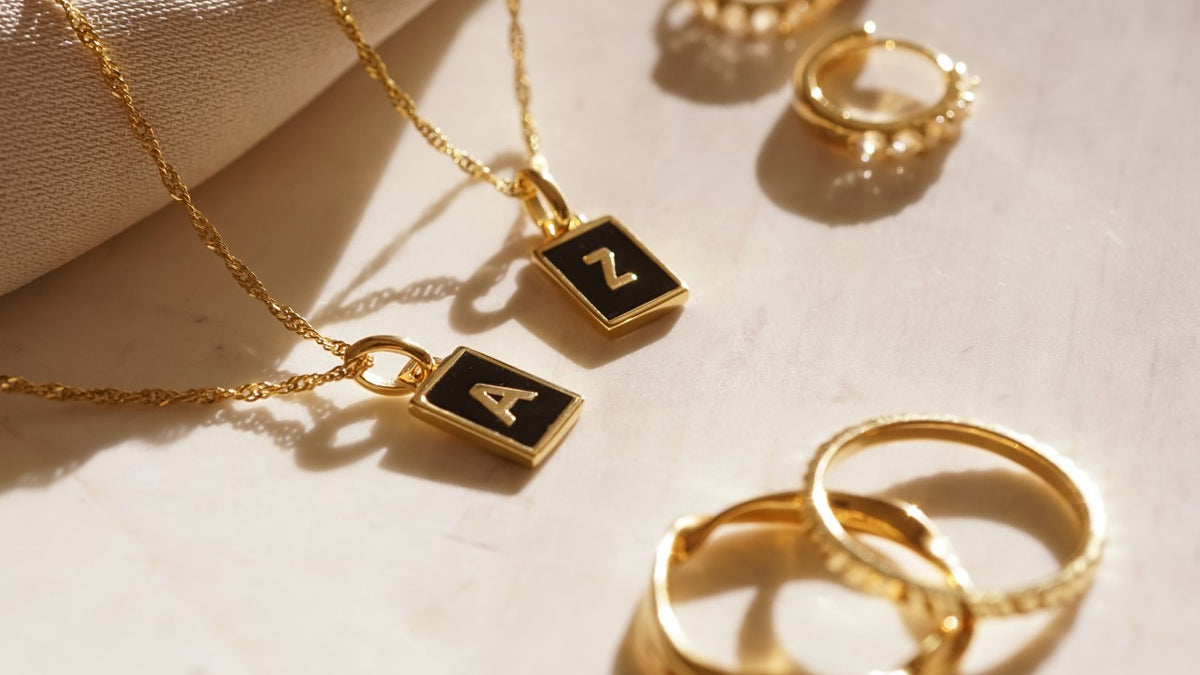 Alphabet Jewellery | Gold & Silver Alphabet Jewellery | Daisy London