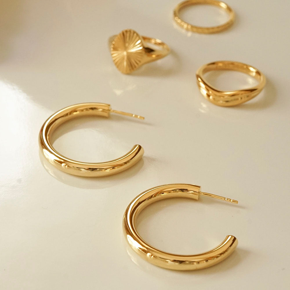 Buy Gold Rings for Women by Joker & Witch Online | Ajio.com