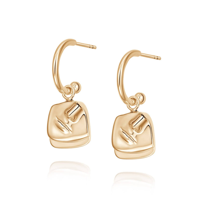 Alexa Drop Earrings 18ct Gold Plate recommended