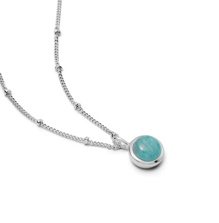 Amazonite Healing Stone Necklace Sterling Silver recommended