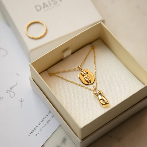 Aphrodite Necklace 18ct Gold Plate