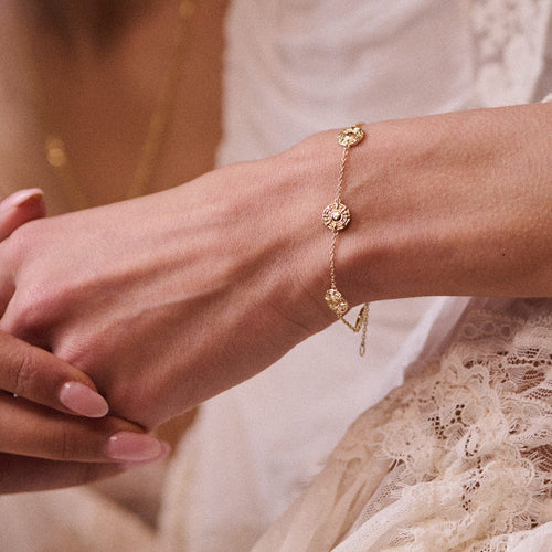 Apollo Amulet Bracelet 18ct Gold Plate