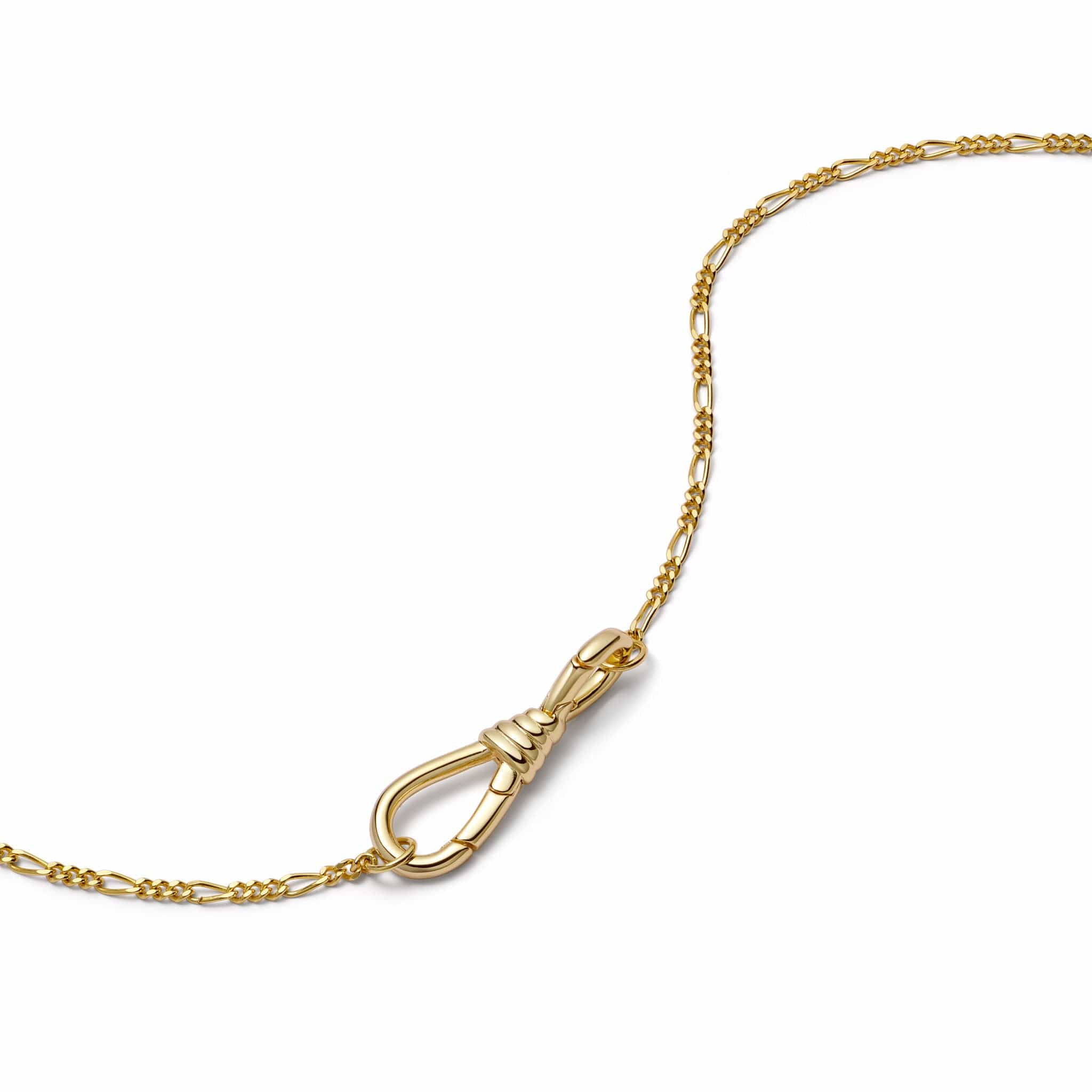 Apollo Carabiner Chain Necklace 18ct Gold Plate – Daisy London