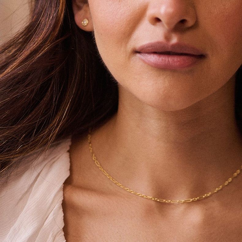 Apollo Chain Necklace 18ct Gold Plate