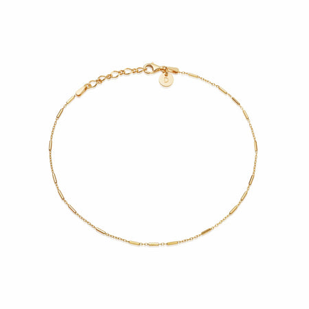 Artisan Anklet 18ct Gold Plate recommended