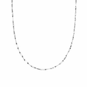 Astra Twisted Chain Necklace Sterling Silver recommended