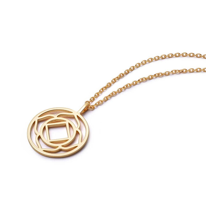 Base Chakra Necklace 18ct Gold Plate recommended