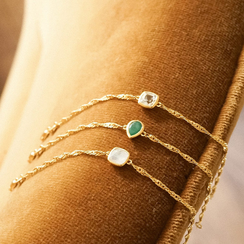 Option: April White Topaz