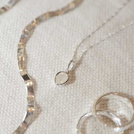 Birthstone Charm Pendant Sterling Silver recommended