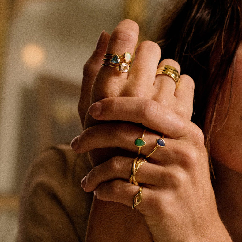 Option: April White Topaz