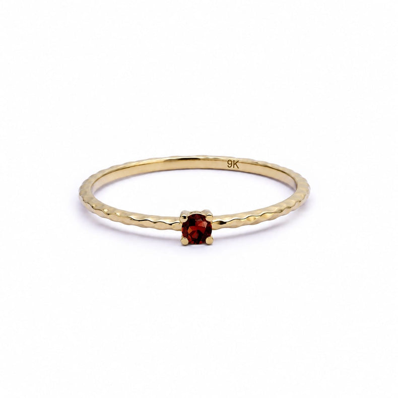 Birthstone Ring 9ct Solid Gold recommended