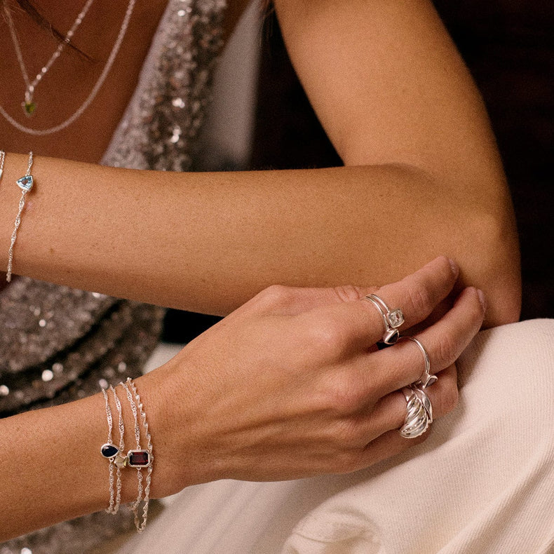 Option: April White Topaz